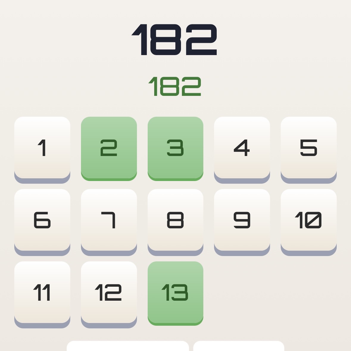 A game of sum of squares.