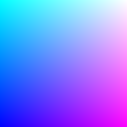 A pretty color gradient.